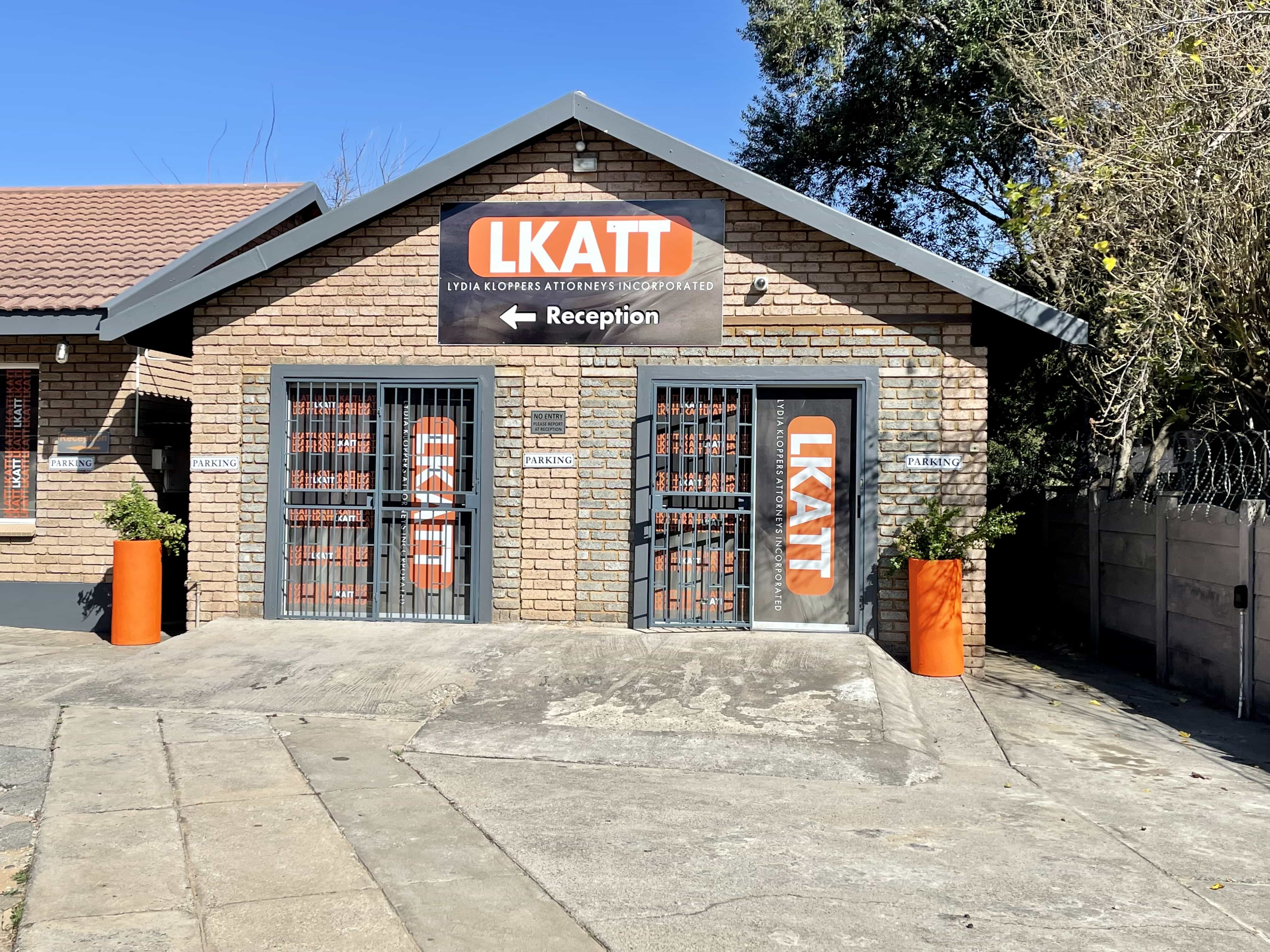 Exterior of the LKATT Attorneys office in Rustenburg