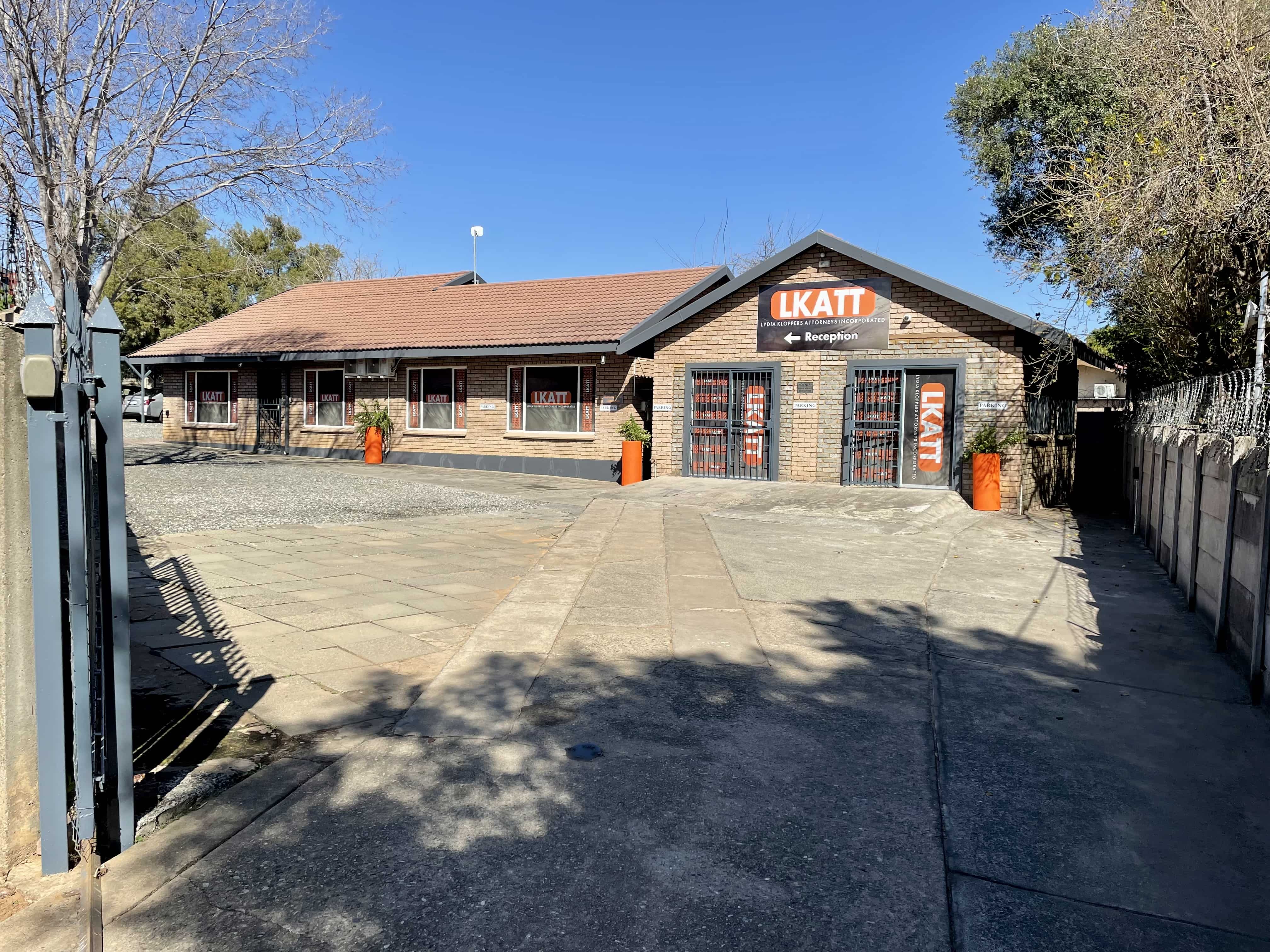 LKATT Attorneys office and surrounding property in Rustenburg